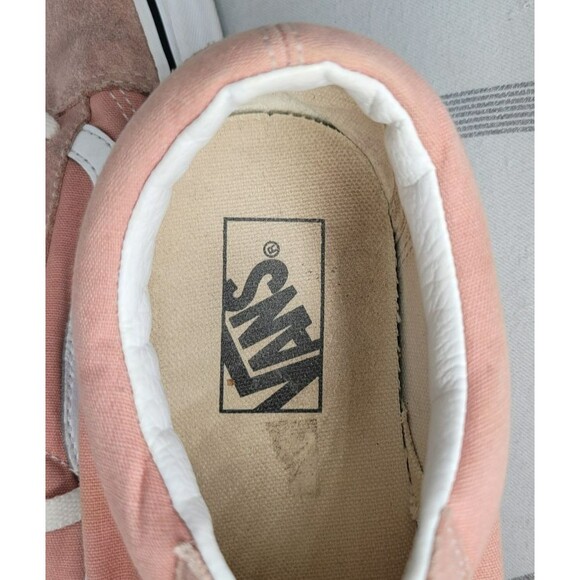 Vans‎ Old Skool Pink Suede Canvas Sneakers Women’s Size 9.5 Low Top Skate Shoes - Picture 11 of 12